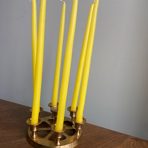 Vintage Brass Candle Holder - Picture 7 of 9